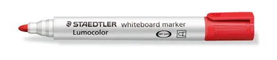 Produktbild von Lumocolor whiteboard Marker 351 rot, Strichstärke: ca. 2 mm, Ausführung: Rundspitze
