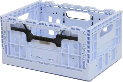 Image de WICKED Caisse Smart bleu clair avec poignées noires