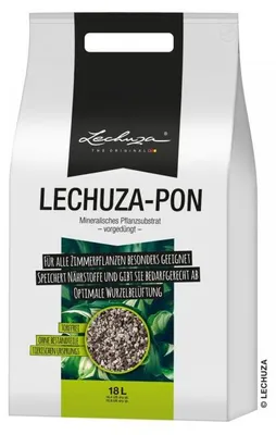 Obrázok produktu pre Lechuza Zeolitový minerálny substrát LECHUZA-PON, 18 l