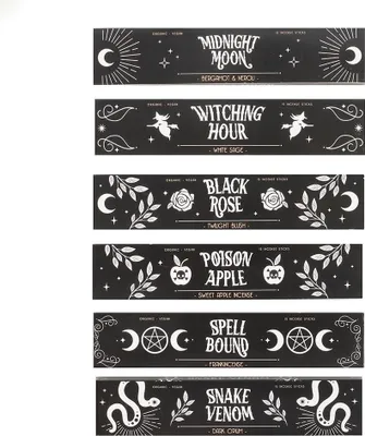 Immagine prodotto di Something Different - Bastoncini d'incenso "Midnight Rituals" (confezione da 36) SD10410 (Taglia unica) (Marrone)