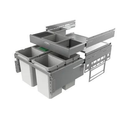Immagine prodotto di Naber Cox® Base 360 S/600-4 con piastra di base, raccoglitore di rifiuti per estensioni anteriori, morsetto