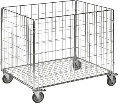 Produktbild von Ballwagen Standard, 392 L, fahrbar Vielzweckwagen Gitterwagen Metallbehälter Sporthalle