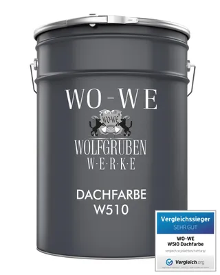 Produktbild von Dachfarbe Sockelfarbe Dachbeschichtung W510 Anthrazitgrau RAL 7016 - 5L