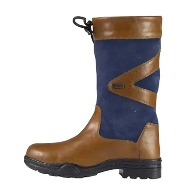 Image de Bottes d'extérieur Horka Greenwich, couleur cognac et bleu - Taille 39