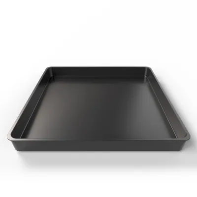 Produktbild von BigDean 2 Stück Allzweckwanne 60x60x7cm ideal als Grillrost Wanne, Kotwanne oder Mörtelwanne – hochwertige Kunststoff Wanne