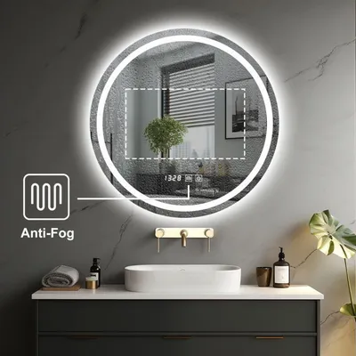 Obrázok produktu pre IREDA kúpeľňové zrkadlo s LED osvetlením, 70 cm