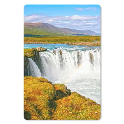 Produktbild von MuchoWow® Mauspad Mousepad Wasserfall - Wasser - Natur 40x60 cm - Mousepads - Maus Mat - Pad - Mausunterlage - Schreibtisch Accesoire