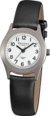 Produktbild von REGENT F-871 Damenuhr 29 mm Leuchtzifferblatt Silber 5 BAR