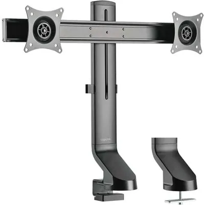 Obrázek produktu pro Logilink Monitorhalterung 2-fach, 17-27", Aluminium