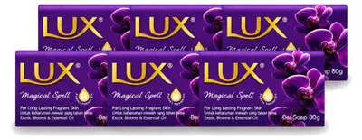 Obrázok produktu pre 6 kusov mydla Lux Magical Spell – hydratačné – 80 g – výhodný balík