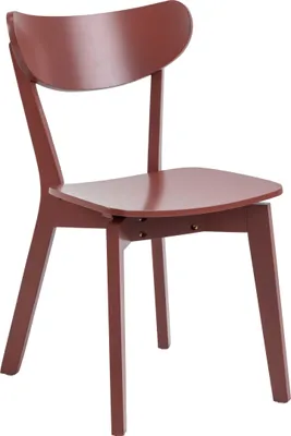 Zdjęcie produktu dla HOMLA Zestaw 2 krzeseł HAVERI drewniane ceglaste 55x45x79,5 cm