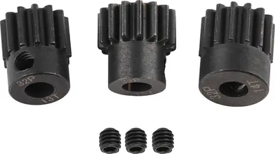 Obrázok produktu pre 32DP 5 mm 13-15T kombinovaná sada motorových ozubených kolies pre RC autá 1/8, prevodové kolesá 13T, 14T, 15T