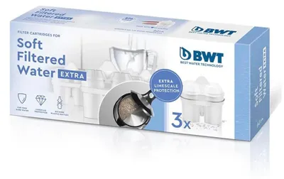 Immagine prodotto di BWT 814873 Cartuccia filtrante Soft Filtered Water Extra, 3 pezzi