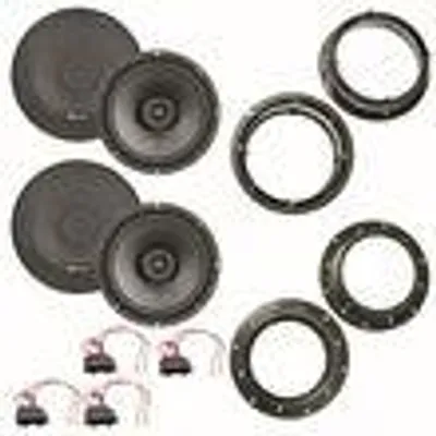 Produktbild von MB Quart QX165 2 Wege Lautsprecher vorne hinten Einbauset für Golf 5