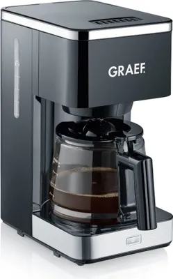 Produktbild von Graef FK 401, Filterkaffeemaschine, 1,25 l, Gemahlener Kaffee, Weiß