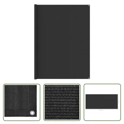 Produktbild von The Living Store Zeltteppich 250x550 cm Anthrazit