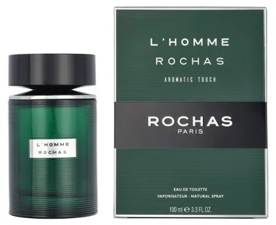 Produktbild von Rochas L'Homme Aromatic Touch Eau de Toilette, 100 ml - Exquisite Herren Duft für Subtile Eleganz