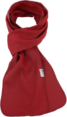 Produktbild von modAS Uni Schal Bretonischer Kettelrandschal - Herrenschal Damenschal aus Baumwolle Größe 25 x 200 cm in Rot
