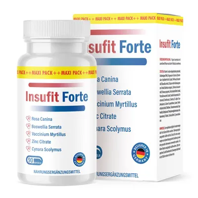 Produktbild von Insufit Forte Kapseln | für deine körperliche Balance | einfache Anwendung | 90 Kapseln