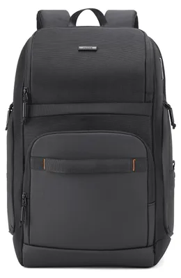 Immagine prodotto di Zaino da uomo Aetherius, nero, in poliestere, casual, con zip e tasche organizzate