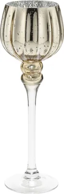 Produktbild von Windlicht - Goldgelb - Transparent - Glas - Ø 12 cm