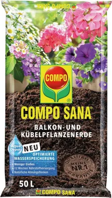 Produktbild von Balkon- und Kübelpflanzenerde (50 l) | Erden von COMPO