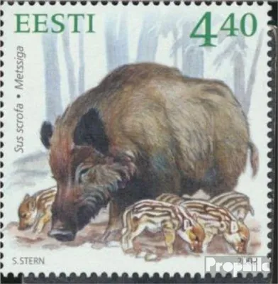 Produktbild von Briefmarken Estland 2002 Mi 446 (kompl.Ausg.) postfrisch Wildtiere