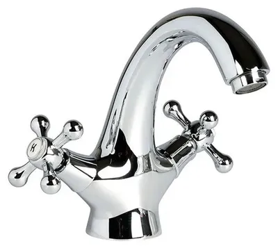 Immagine prodotto di Rubinetto due maniglie per lavabo classico | Narciso