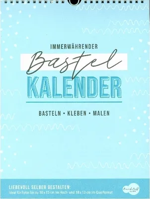 Produktbild von Bastelkalender Immerwährend A4+ 12 Monate