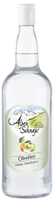 Produktbild von Alpenschnaps Steinbeisser Obstler 38% 1,0l