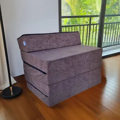 Immagine prodotto di Poltrona materasso pieghevole con poggiatesta 195x70x10 cm - 1021, comoda e turistica, portatile e pratica, materasso per ospiti perfetto per campeggio e viaggio