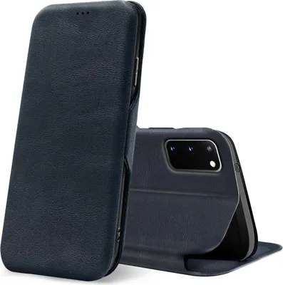Produktbild von Conie Retro Klapp Tasche für Samsung Galaxy S20 Kartenfach Hülle Rundumschutz in Blau