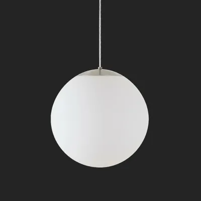Produktbild von OSMONT ISI72269 ISIS S3 PM-M HP Hängeleuchte aus Kunststoff, gebürsteter Edelstahl / weiß, Schutzart IP40, 3000 K, 52 W LED-Notbeleuchtung, kombiniert, 3 Stunden