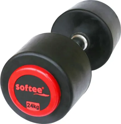 Produktbild von Softee Pro-sport 24kg Hantel Schwarz 24 kg Schwarz 24 kg