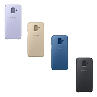 Four Samsung phone cases in different colors are displayed against a white background.