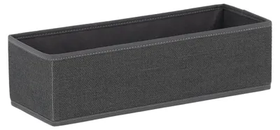 Produktbild von Puck Organizer – M – 13 x 36 cm – Dunkelgrau | Aufbewahrungskörbe & Kommode Körbe