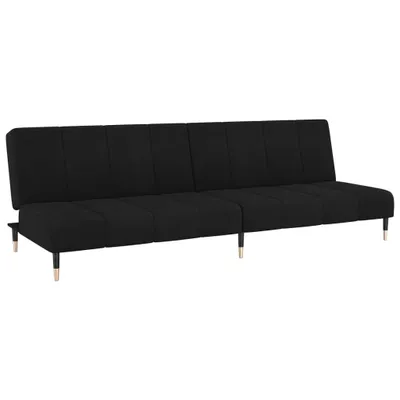 Produktbild von VidaXL 375880, Schwarz, Schaum, Metall, Polyester, Holz, 2000 mm, 1000 mm, 320 mm