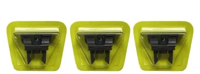 Image de Pièces de rechange pour tête de rasoir, en acier inoxydable, compatibles avec les modèles OneBlade, lot de 3 lames