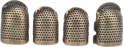 Immagine prodotto di Protezioni per dita in rame riutilizzabili e durevoli per aguglieria retrò015
