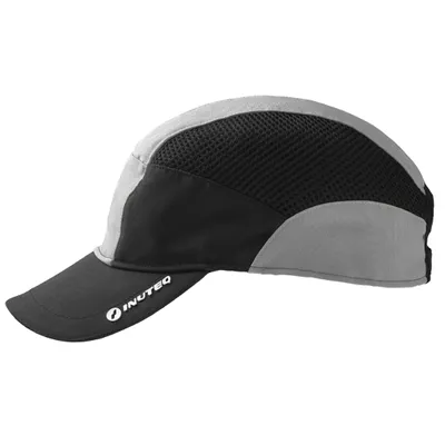 Immagine prodotto di INUTEQ Headcool Power - Cappellino rinfrescante - Funziona con acqua - Leggerissimo - Fino a 8 ore di freschezza - Grigio-nero - Taglia L/XL