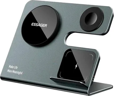 Obrázek produktu pro Essager Stolní magnetická nabíječka 3v1 15W