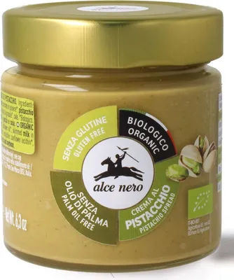 KREM PISTACJOWY BEZGLUTENOWY BIO 180 g - ALCE NERO