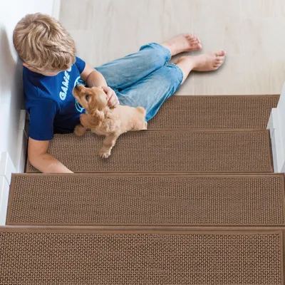 Produktbild von Vloormatten für Treppen - Antirutsch - Set von 5 - Grau