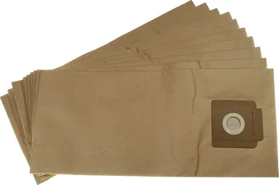 Produktbild von vhbw 10x Staubbeutel Ersatz für Kärcher 6.904-333.0 für Staubsauger - 28cm x 23,5cm braun