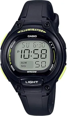 Produktbild von Casio Kinderuhr Armbanduhr LW-203-1BVEF schwarz