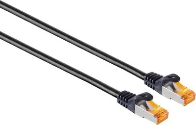 Produktbild von Patchkabel CAT 6a S/FTP Outdoor schwarz 20,0m