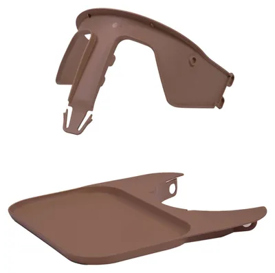 Produktbild von Kaos Klapp Sicherheitsbügel & Tablett-Set – Recycelter Kunststoff - Mocca Brown