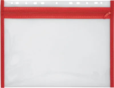 Produktbild von Veloflex Reißverschlusstasche VELOBAG XS 4354020 DIN A4 rot
