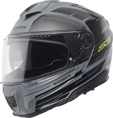 Produktbild von Schuberth S3 Apex Helm, grau/gelb, 2XL (63)