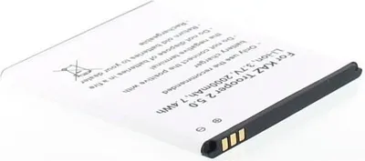 Produktbild von Akku für Kazam KLB200N291 Li-Ion 3,7 Volt 2000 mAh schwarz.